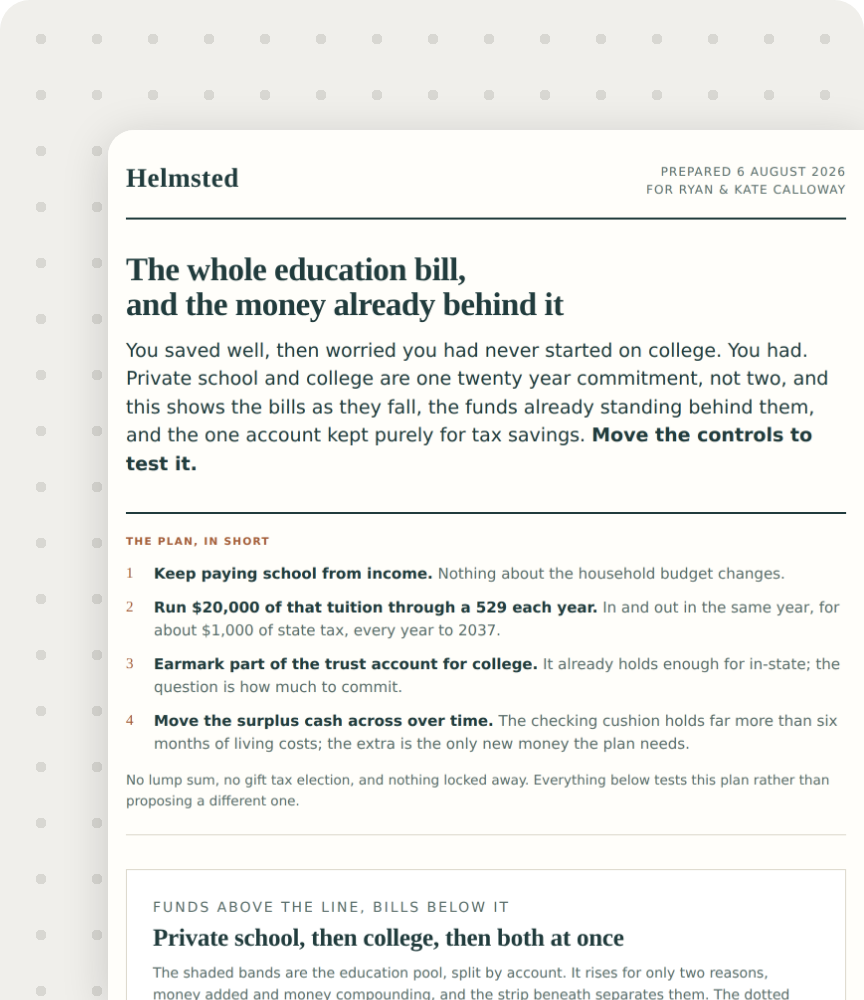 Preview of The Calloway Education Funding Plan